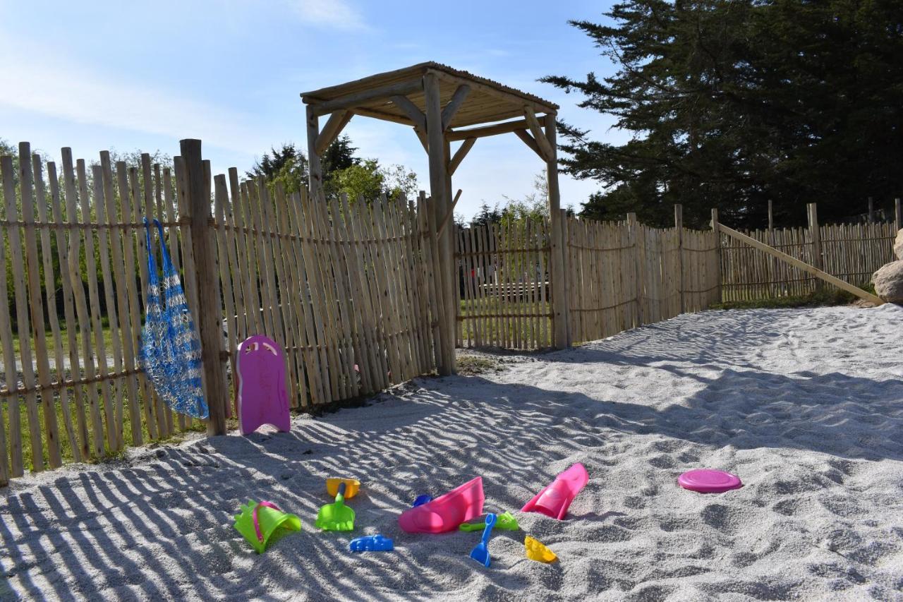 Camping Paradis Le Moulin Des Oies Belz Экстерьер фото