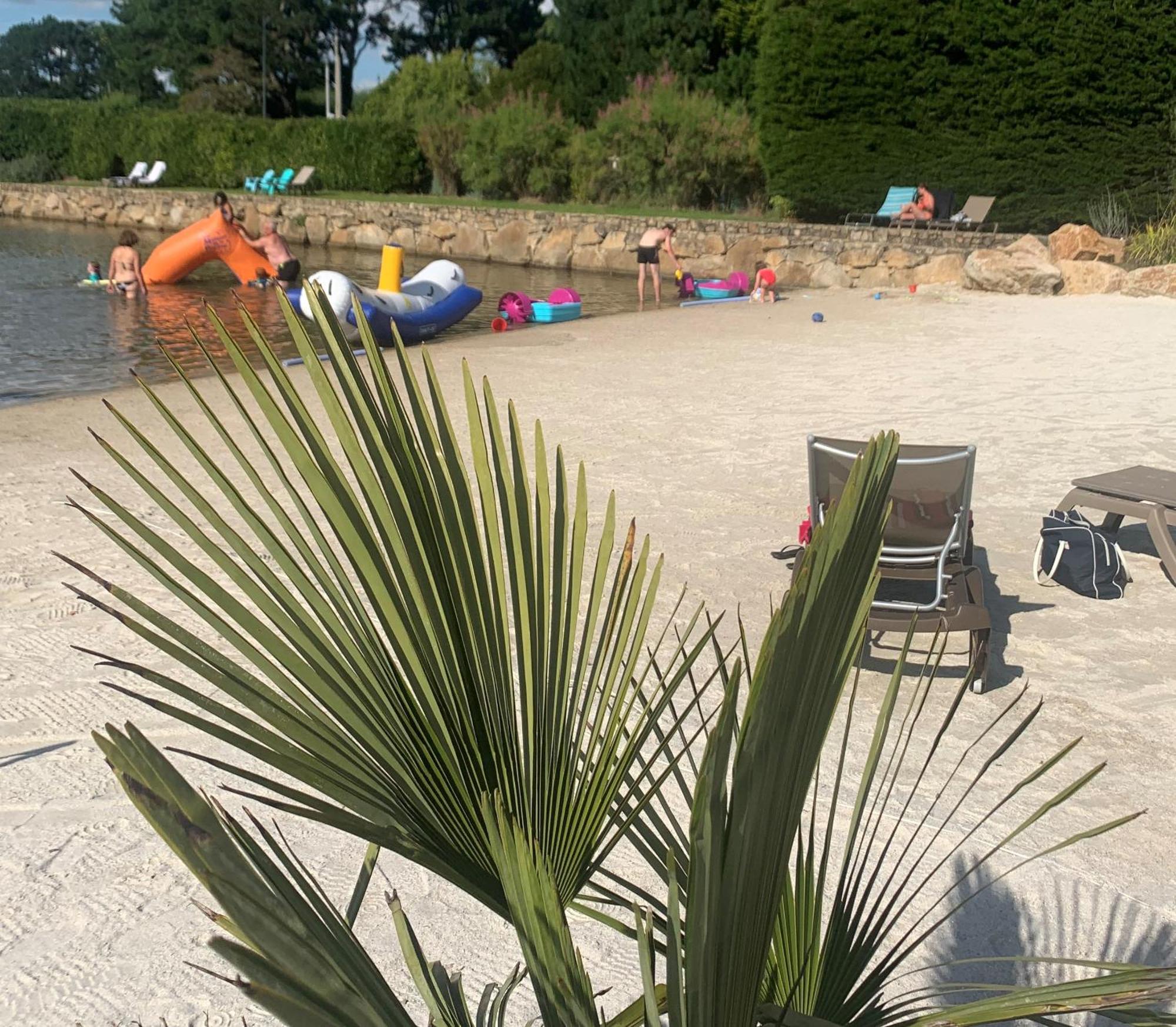Camping Paradis Le Moulin Des Oies Belz Экстерьер фото