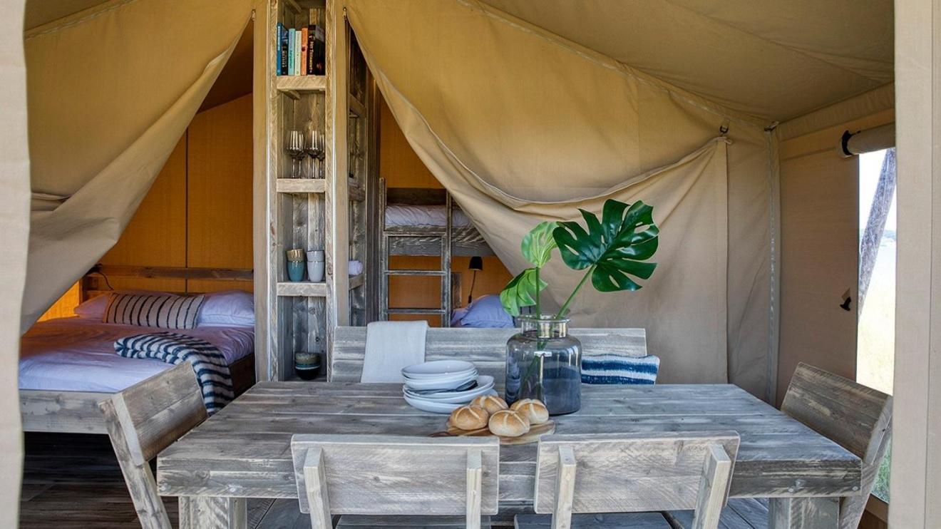 Camping Paradis Le Moulin Des Oies Belz Экстерьер фото