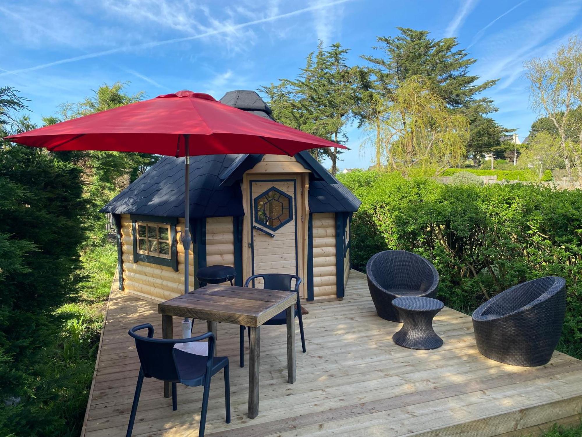 Camping Paradis Le Moulin Des Oies Belz Экстерьер фото
