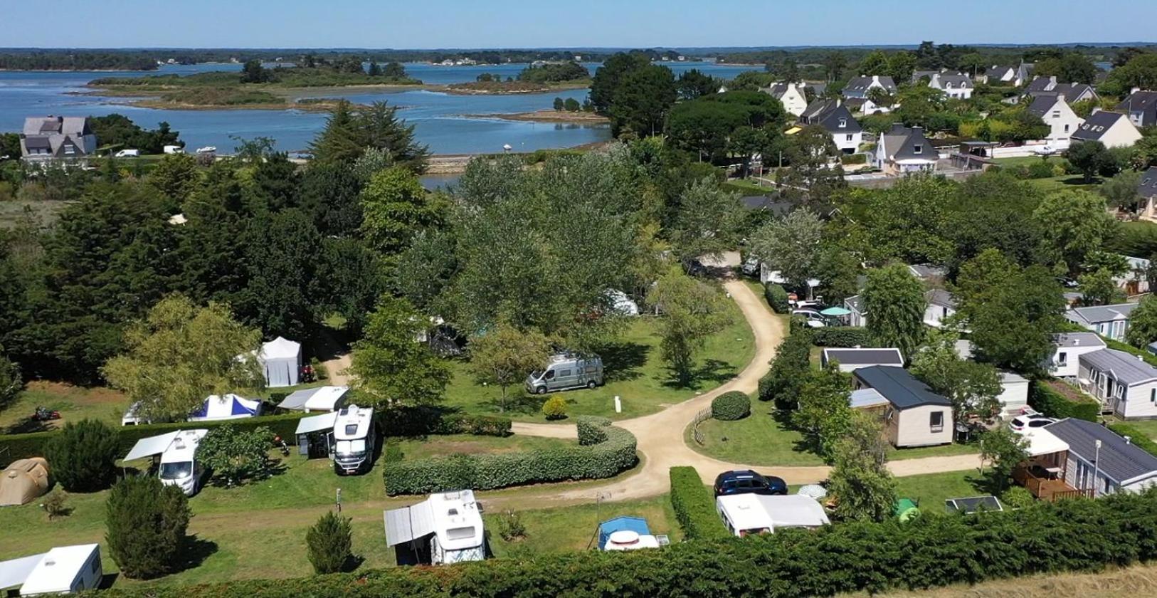 Camping Paradis Le Moulin Des Oies Belz Экстерьер фото