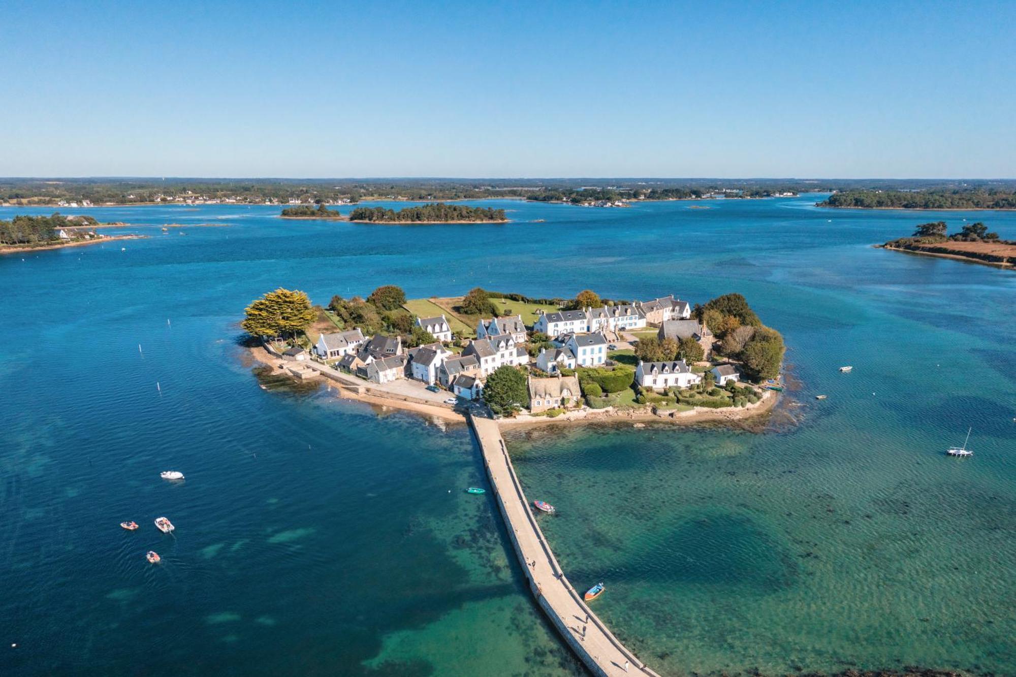Camping Paradis Le Moulin Des Oies Belz Экстерьер фото