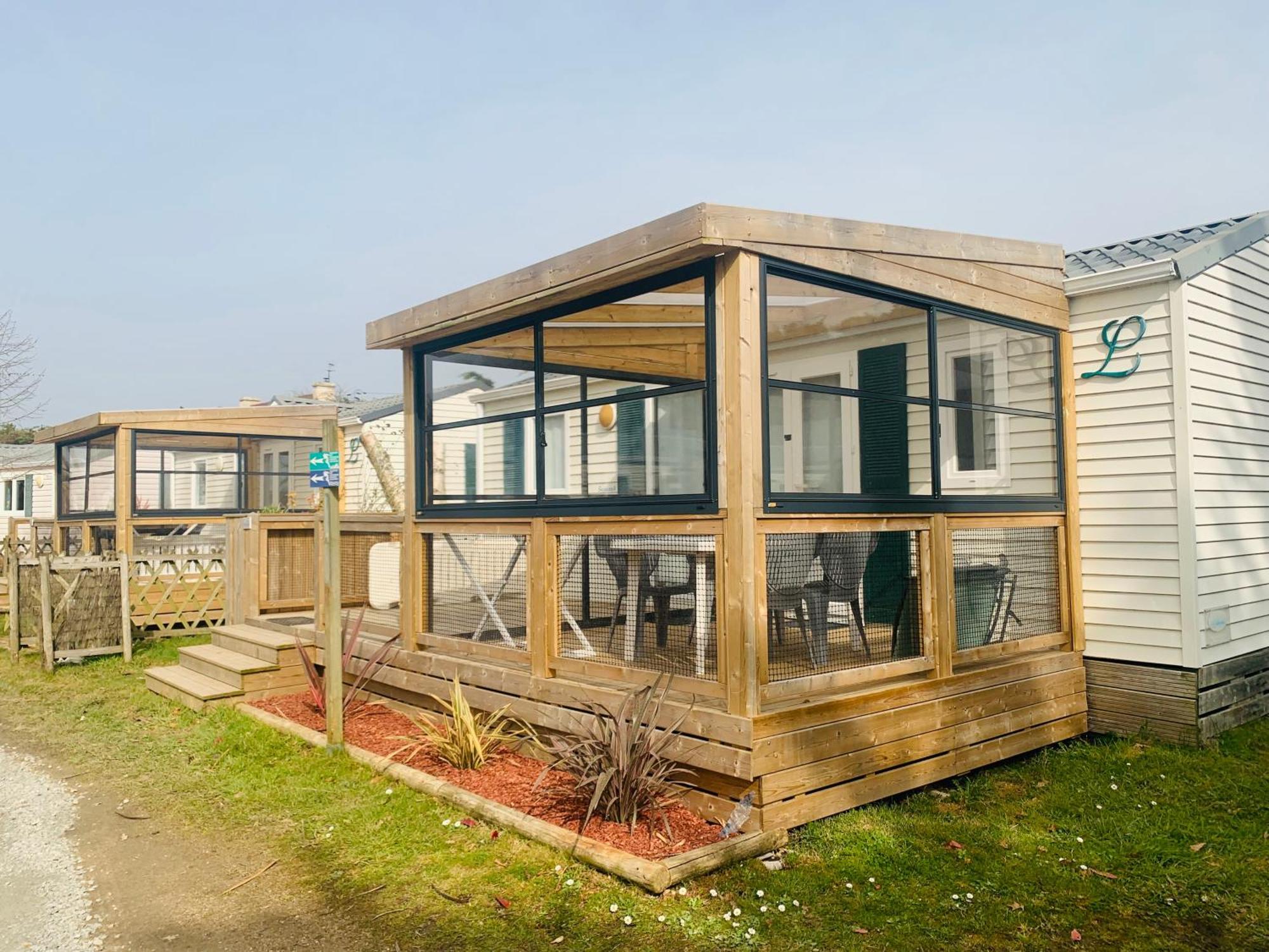 Camping Paradis Le Moulin Des Oies Belz Экстерьер фото